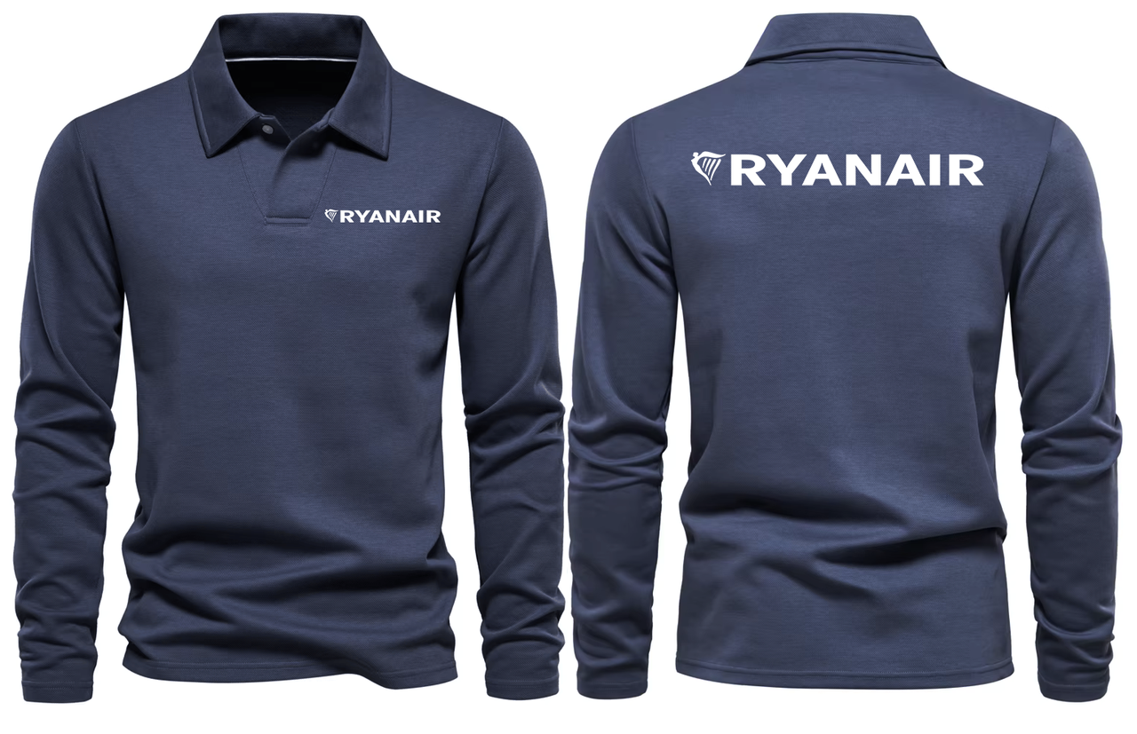 RAYAN AIR LONG SLEEVE  POLO