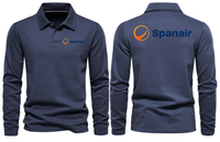 Thumbnail for SPAN AIR  LONG SLEEVE  POLO