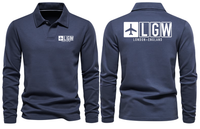 Thumbnail for LGW AIRPORT LONG SLEEVE POLO