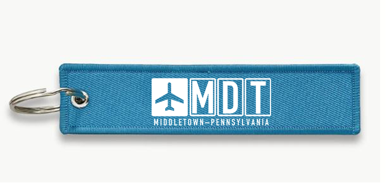 MDT AIRPORT KEY CHAIN