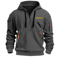 Thumbnail for LUFTHNSA AIRWAYS HOODED JACKET PULLOVER