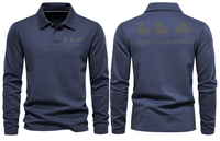 Thumbnail for LLB AIRPORT LONG SLEEVE  POLO 1
