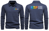 Thumbnail for MARSEILLE AIRPORT LONG SLEEVE  POLO