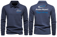 Thumbnail for AVALON AIRPORT LONG SLEEVE  POLO