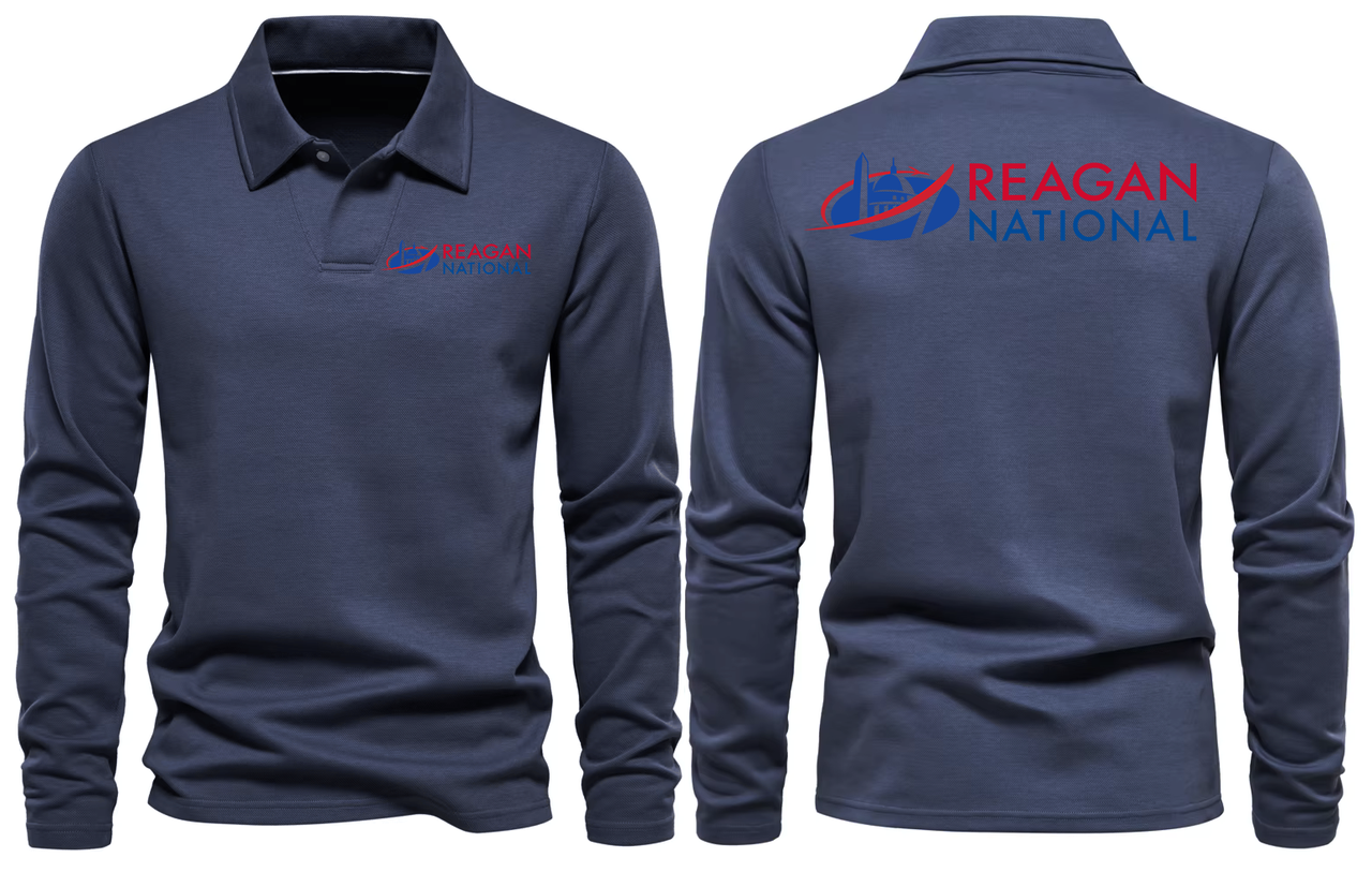 REAGAN AIRPORT LONG SLEEVE  POLO