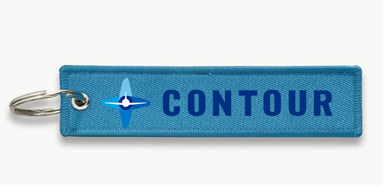 CONTOUR AIRLINES KEY CHAIN