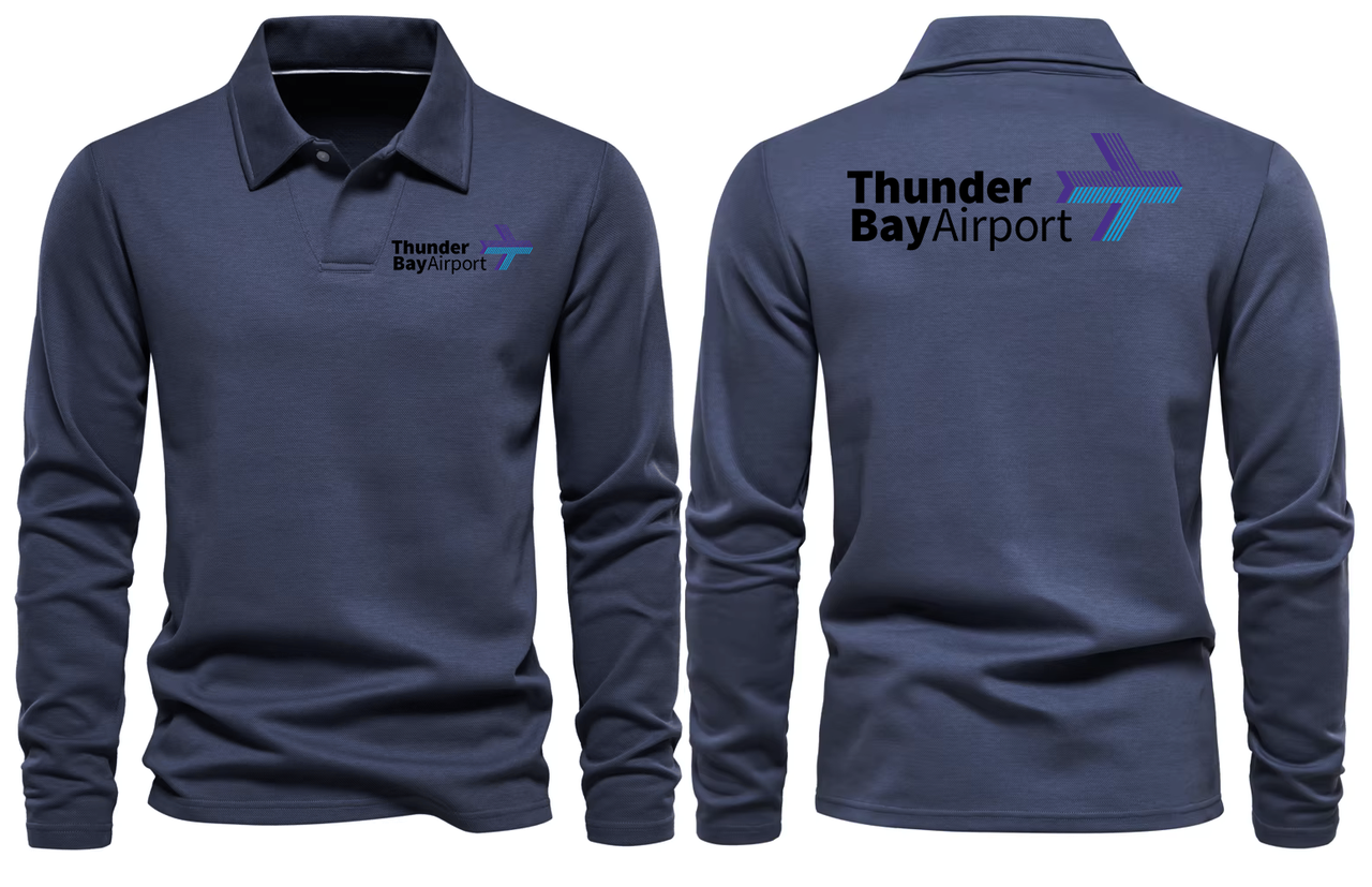 BAY  AIRPORT LONG SLEEVE  POLO