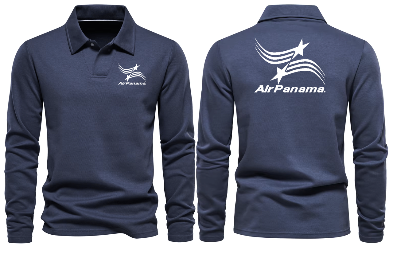 PANAMA AIRLINES LONG SLEEVE  POLO
