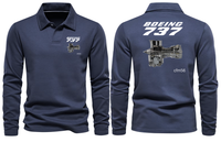 Thumbnail for BOEING CFM 56 LONG SLEEVE  POLO