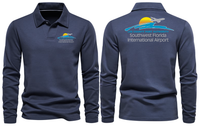 Thumbnail for FLORIADA AIRPORT LONG SLEEVE  POLO