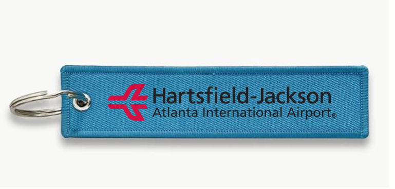 HARTSFELD AIRPORT KEY CHAIN