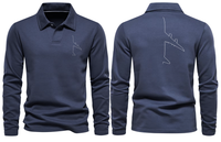 Thumbnail for BOEING 747  LONG SLEEVE  POLO