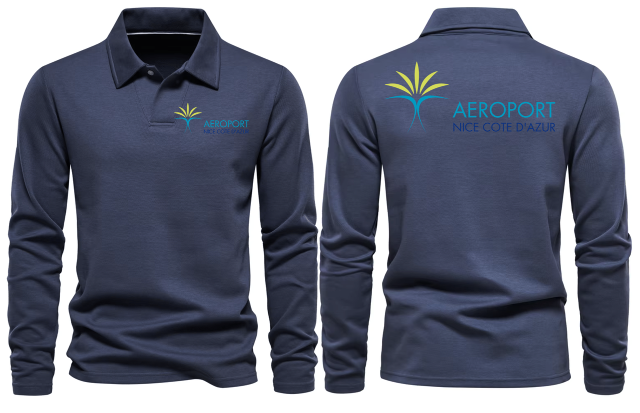 AEROPORT AIRPORT LONG SLEEVE  POLO