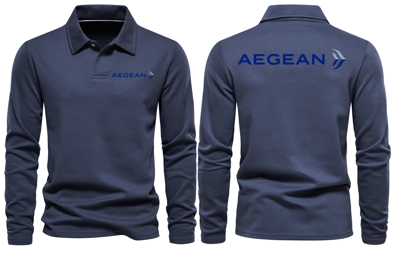 AEGEAN LONG SLEEVE  POLO
