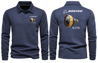 Thumbnail for BOEING CF6 LONG SLEEVE  POLO