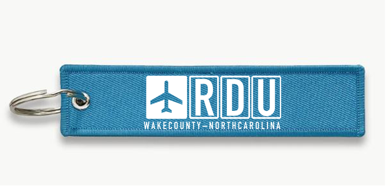 RDU AIRPORT KEY CHAIN