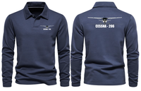 Thumbnail for CESSNA 206 LONG SLEEVE  POLO