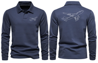 Thumbnail for BOEING 747 LONG SLEEVE  POLO
