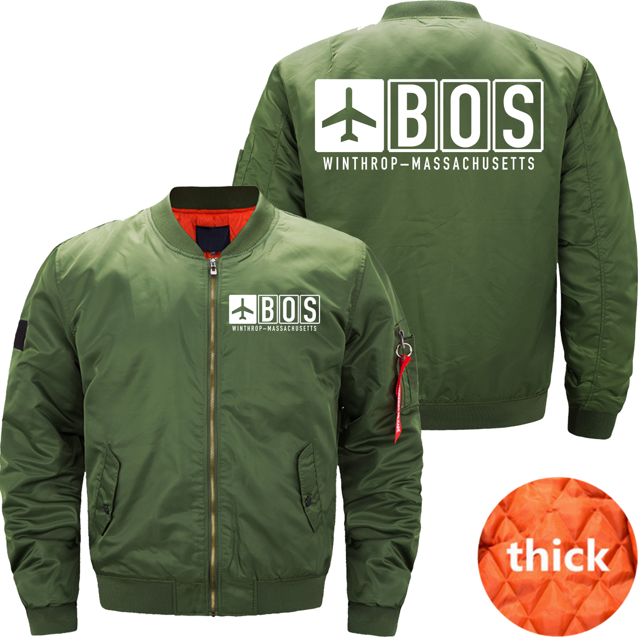 BOS AIRPOART MA1 JACKET