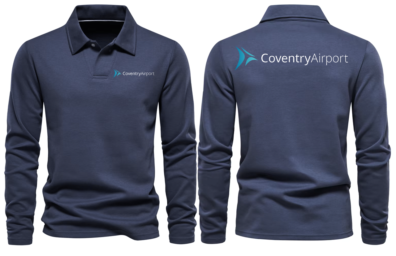 CON AIRPORT LONG SLEEVE  POLO