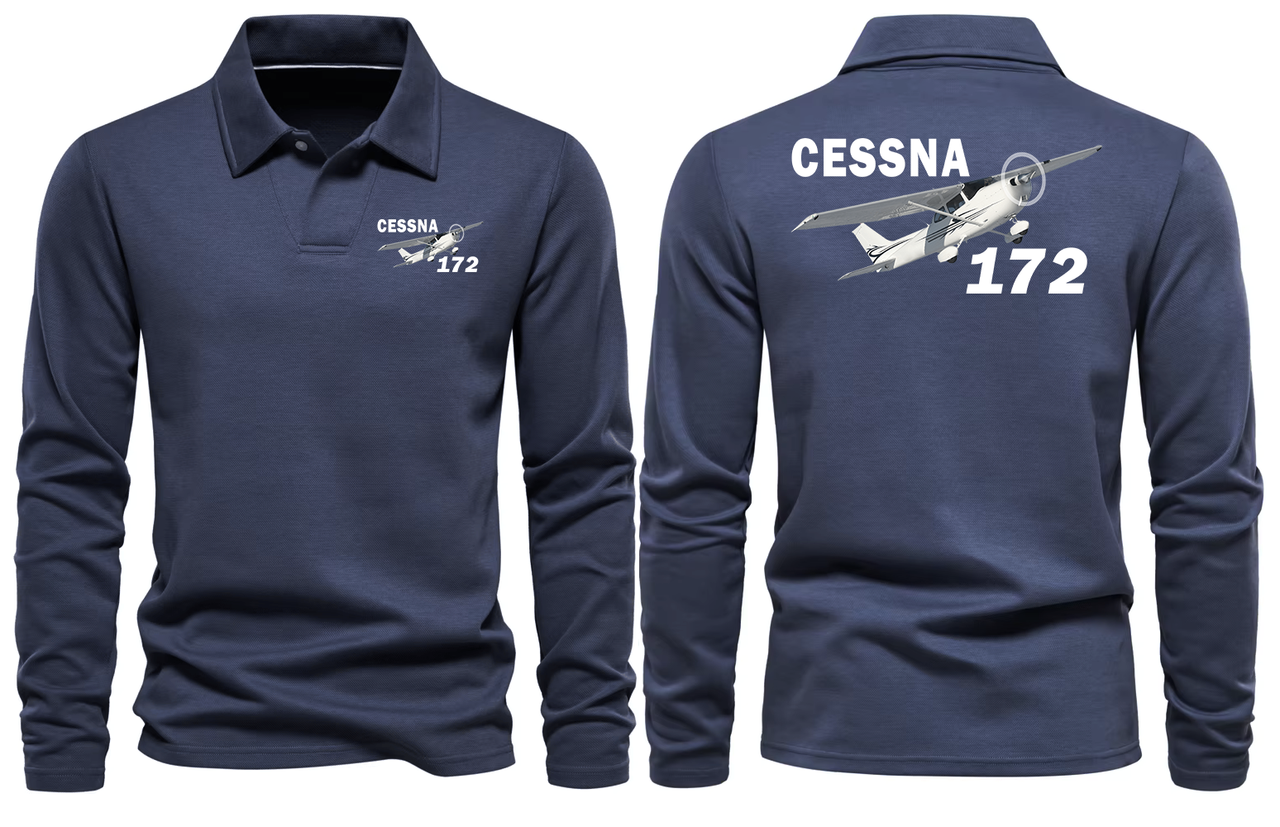 CESSNA 172 LONG SLEEVE  POLO