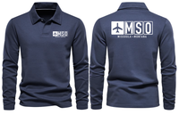 Thumbnail for MSO AIRPORT LONG SLEEVE POLO