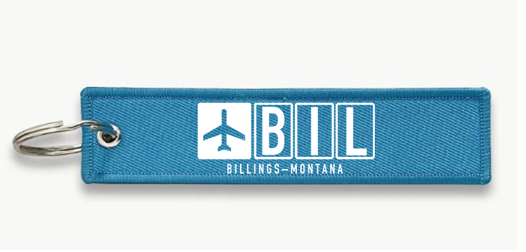 BIL AIRPORT KEY CHAIN