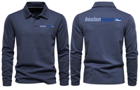 Thumbnail for AER BOSTON AIRPORT LONG SLEEVE  POLO