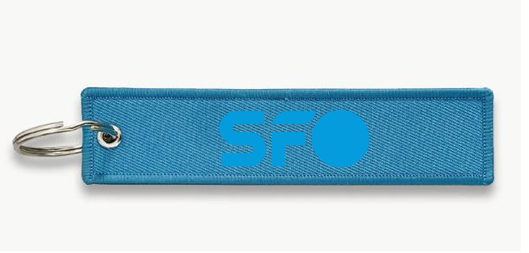 SFO AIRPORT KEY CHAIN