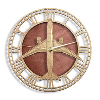 Thumbnail for 787 DEARMLINER AIRCRAFT WOODEN WALL CLOCK - PILOTSX