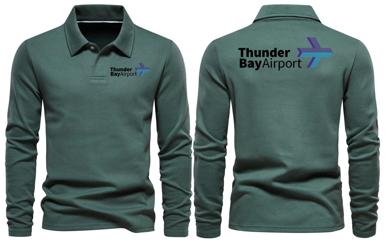 BAY  AIRPORT LONG SLEEVE  POLO
