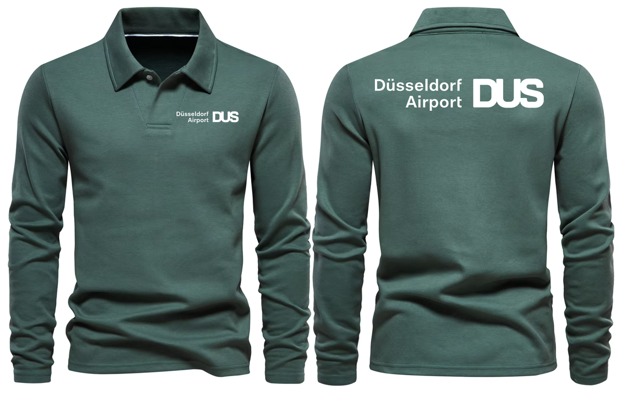 DUS AIRPORT LONG SLEEVE  POLO