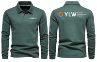 Thumbnail for YLW AIRPORT LONG SLEEVE  POLO