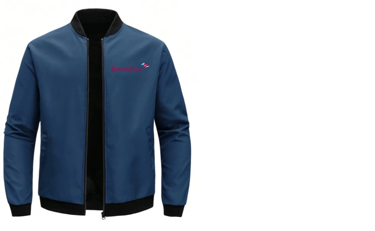 EUROWINGS LOOSE SOLID COLOR JACKET