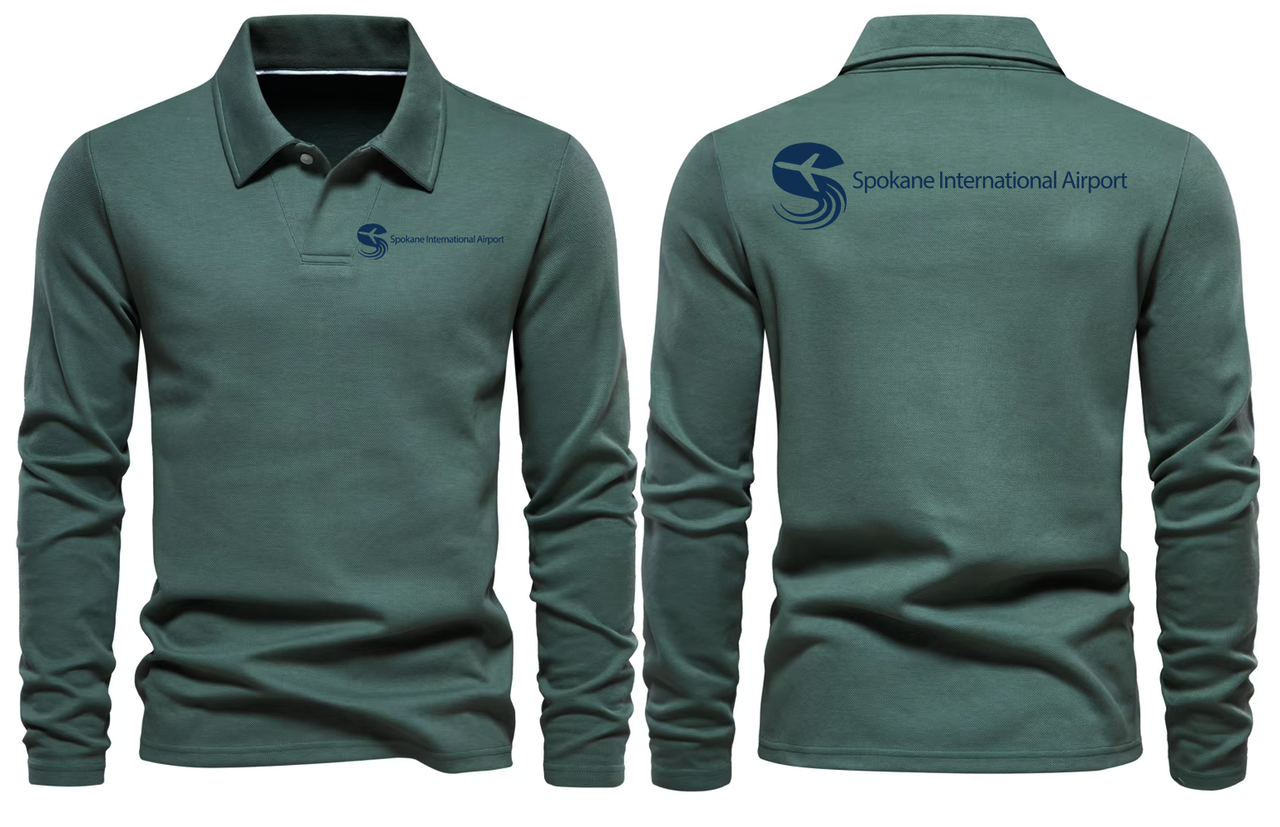 SPOKEN AIRPORT LONG SLEEVE  POLO