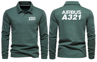 Thumbnail for AIRBUS A321 LONG SLEEVE  POLO