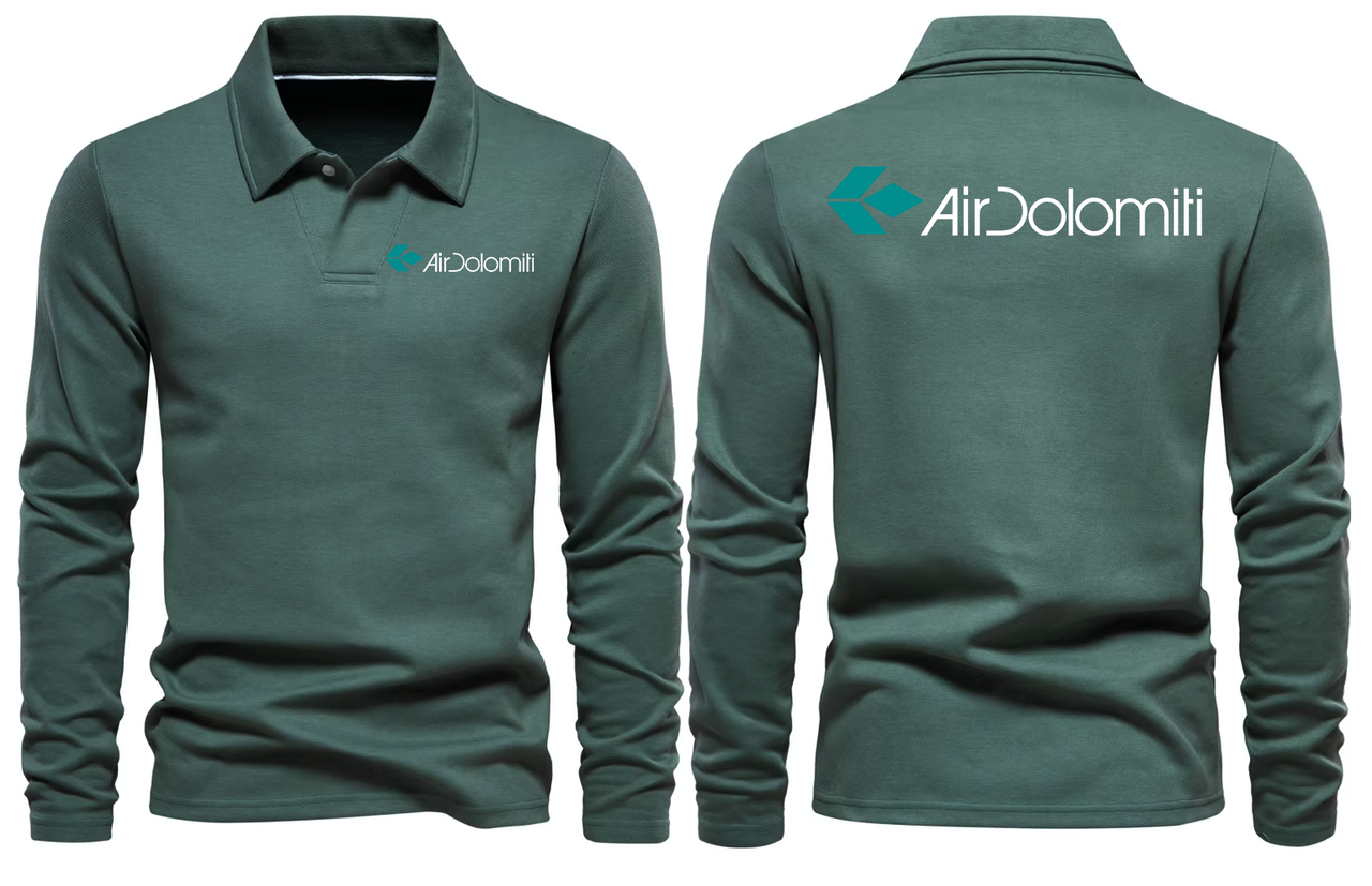 COLOMITI AIRLINES LONG SLEEVE  POLO