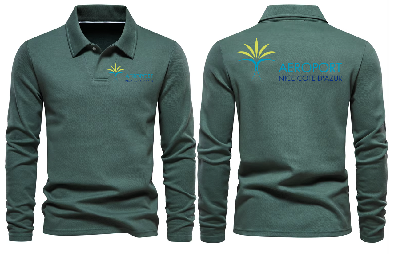 AEROPORT AIRPORT LONG SLEEVE  POLO