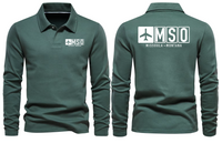 Thumbnail for MSO AIRPORT LONG SLEEVE POLO