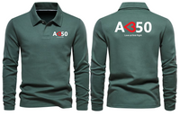 Thumbnail for AIRBUS A350 LONG SLEEVE  POLO