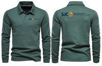 Thumbnail for SJC AIRPORT LONG SLEEVE  POLO