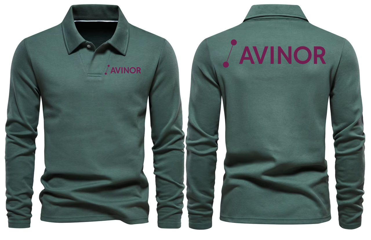 AVINOR AIRPORT LONG SLEEVE  POLO