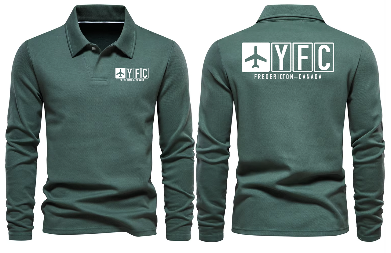 YFC AIRPORT LONG SLEEVE POLO