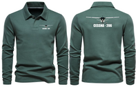 Thumbnail for CESSNA 206 LONG SLEEVE  POLO