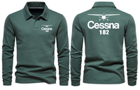 Thumbnail for CESSNA 182 LONG SLEEVE  POLO