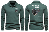 Thumbnail for AIRBUS A320 CFM56 LONG SLEEVE  POLO