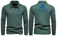 Thumbnail for GSP AIRPORT LONG SLEEVE  POLO