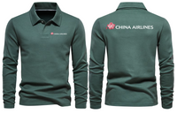 Thumbnail for CHINA AIRLINES LONG SLEEVE  POLO 01