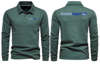 Thumbnail for AER BOSTON AIRPORT LONG SLEEVE  POLO