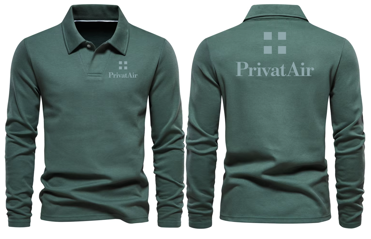 PRIVAT AIR LONG SLEEVE  POLO